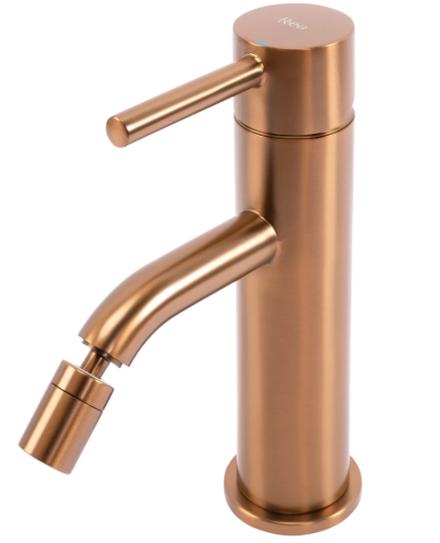 Смеситель для биде REA LUNGO BRUSHED COPPER