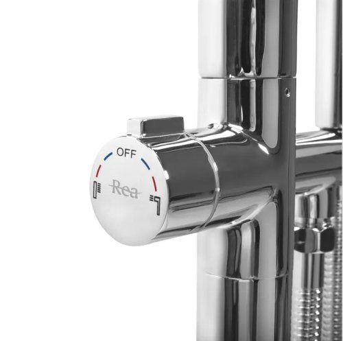 Смеситель для ванны REA CLARK CHROME хром напольный *
