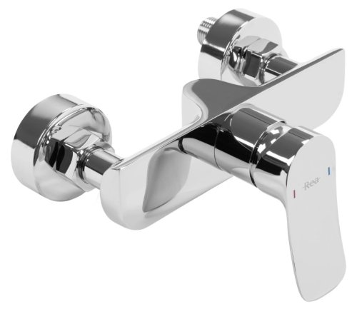 Смеситель для ванны и душа REA DART CHROME настенный без излива *