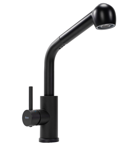 Смеситель для кухни REA TROY BLACK черный *
