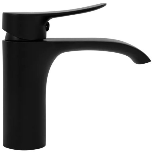 Смеситель для раковины (умывальника) REA DART BLACK черный низкий *