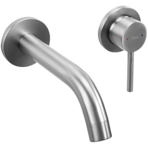 Смеситель для раковины (умывальника) REA OWEN NIKIEL BRUSHED + BOX скрытого монтажа *