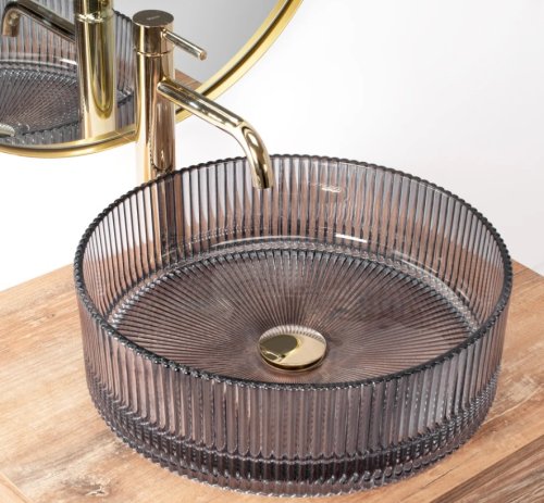 Умывальник (раковина) REA INGRID GREY 40 накладной