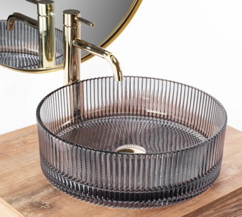 Умывальник (раковина) REA INGRID GREY 40 накладной