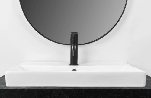 Умывальник (раковина) REA MANDY WHITE белый врезной