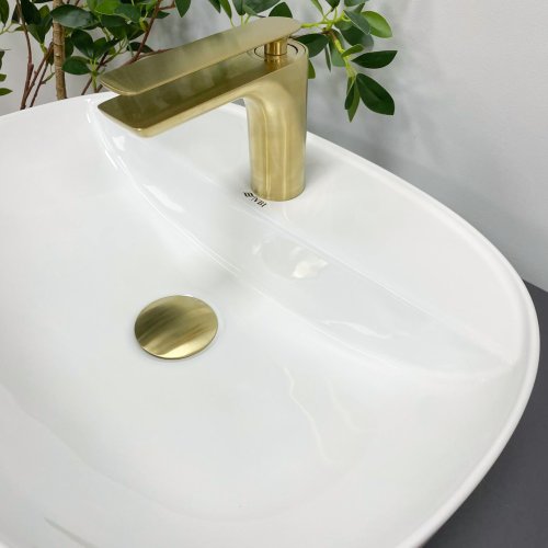 Умывальник (раковина) VBI AGORDO M WHITE накладной