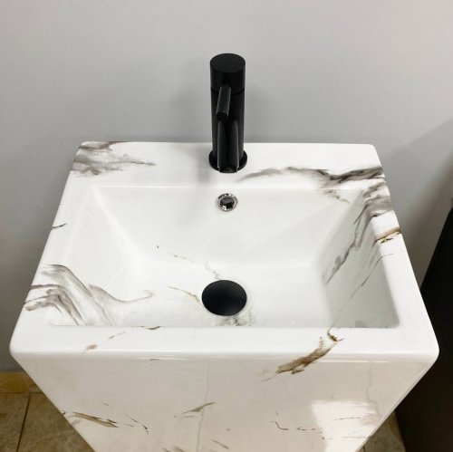 Умывальник (раковина) VBI ALATRI CARRARA напольный