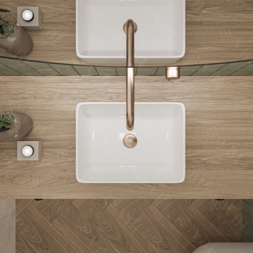 Умывальник (раковина) VBI ASTI S WHITE накладной