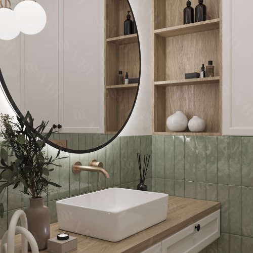 Умивальник (раковина) VBI ASTI WHITE накладний