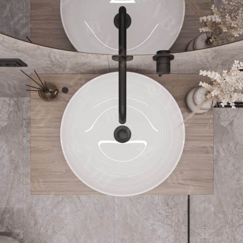 Умивальник (раковина) VBI BARI WHITE накладний