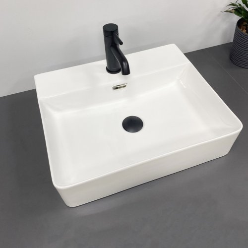 Умывальник (раковина) VBI BITONTO WHITE накладной подвесной