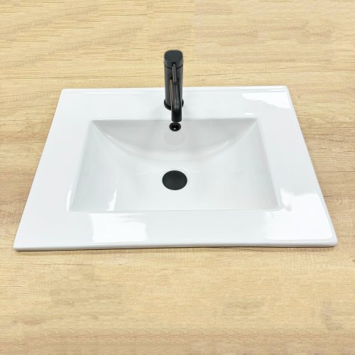 Умивальник (раковина) VBI FERRARA 60 WHITE врізний