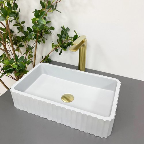 Умывальник (раковина) VBI FLORENTIA GREY MATT накладной