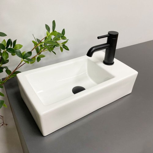 Умывальник (раковина) VBI LECCE L WHITE накладной подвесной