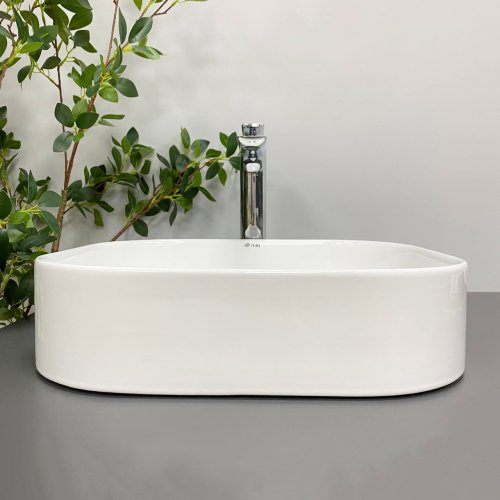 Умивальник (раковина) VBI LESINA WHITE накладний