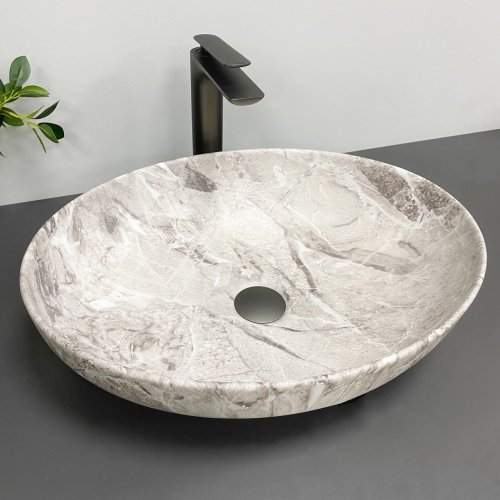Умивальник (раковина) VBI LIVORNO STONE MATT накладний