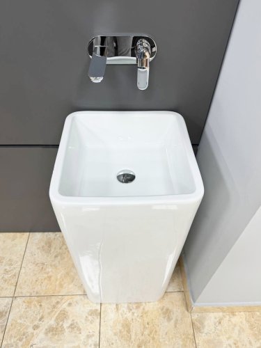 Умивальник (раковина) VBI LUKKA WHITE підлоговий