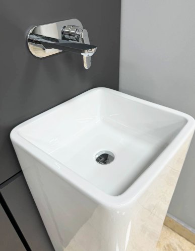 Умивальник (раковина) VBI LUKKA WHITE підлоговий