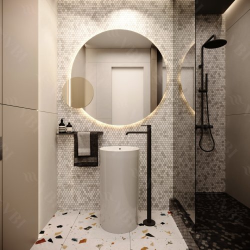 Умывальник (раковина) VBI MATERA WHITE напольный