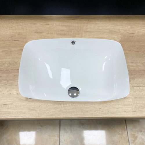 Умывальник (раковина) VBI MOENA WHITE врезной