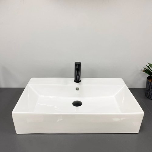 Умивальник (раковина) VBI PADUA 70 WHITE накладний підвісний