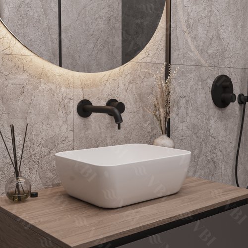 Умивальник (раковина) VBI PALERMO S WHITE накладний