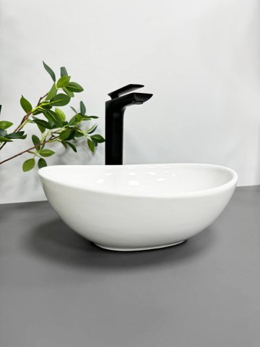 Умывальник (раковина) VBI PARMA S WHITE накладной