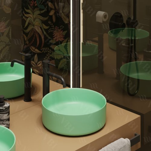 Умивальник (раковина) VBI PRATO MINT MATT накладний