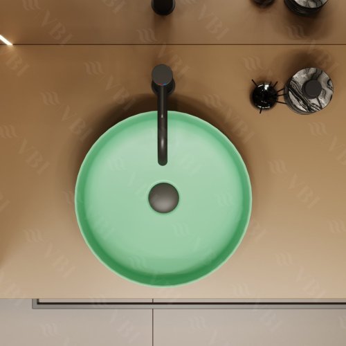 Умивальник (раковина) VBI PRATO MINT MATT накладний