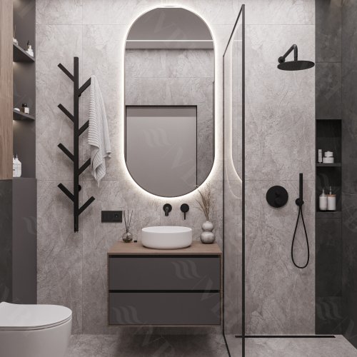 Умывальник (раковина) VBI PRATO WHITE накладной