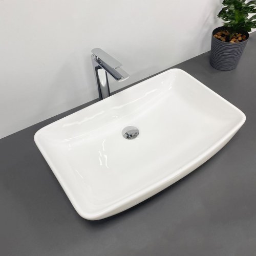 Умывальник (раковина) VBI SILVI 60 WHITE накладной