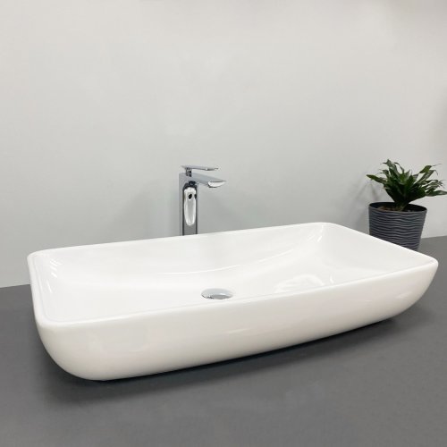 Умывальник (раковина) VBI SILVI 70 WHITE накладной