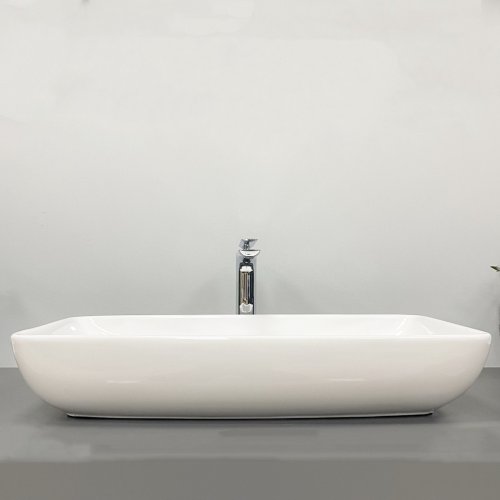 Умывальник (раковина) VBI SILVI 70 WHITE накладной