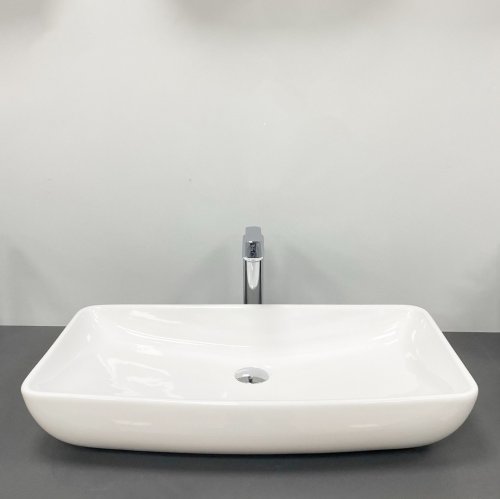 Умывальник (раковина) VBI SILVI 70 WHITE накладной