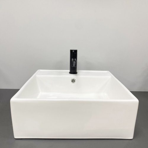 Умывальник (раковина) VBI TERAMO WHITE накладной подвесной