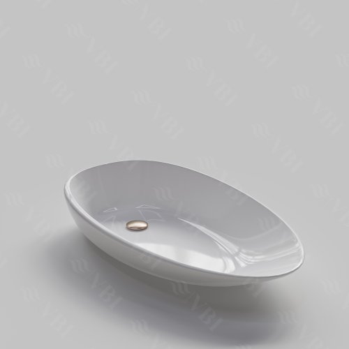 Умивальник (раковина) VBI TRENTO 75 WHITE накладний