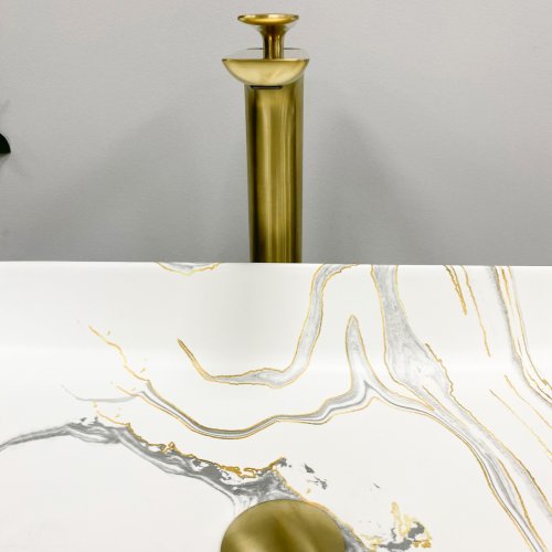 Умывальник (раковина) VBI TRIEST STAINS MATT накладной