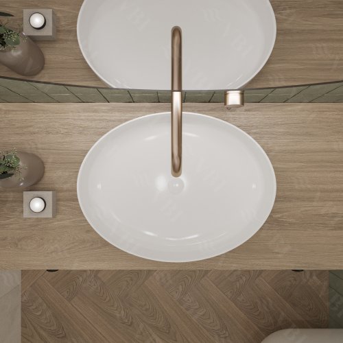 Умывальник (раковина) VBI UDINE WHITE накладной