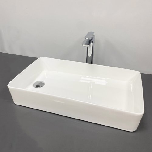 Умивальник (раковина) VBI VELLETRI M WHITE накладний