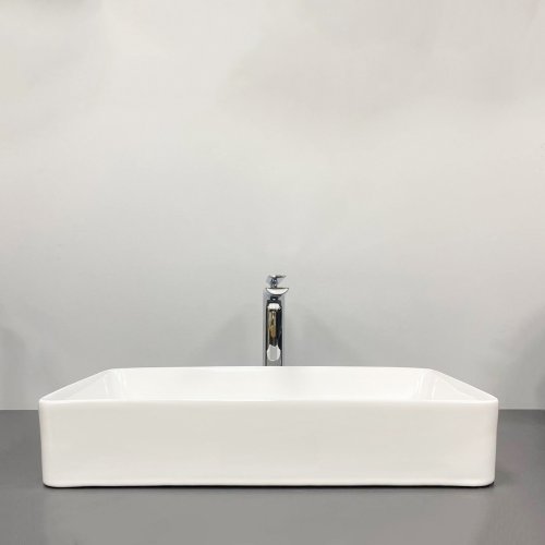 Умивальник (раковина) VBI VELLETRI M WHITE накладний