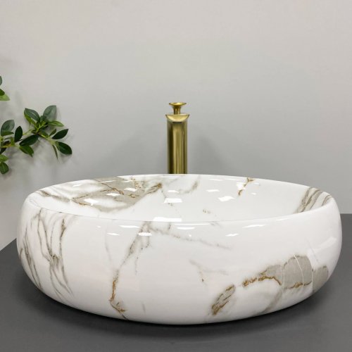 Умивальник (раковина) VBI VENETO AIAX GLOSSY накладний