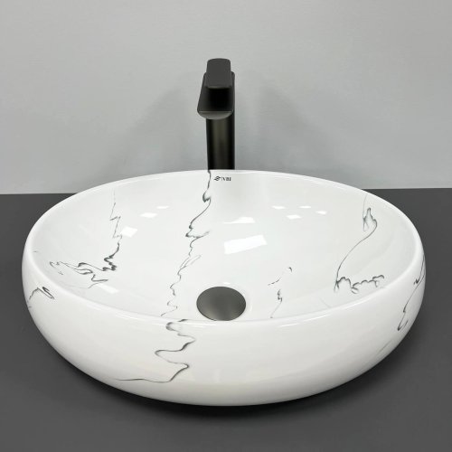 Умывальник (раковина) VBI VENETO MARMO GLOSSY накладной