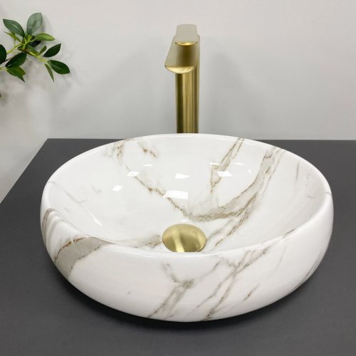 Умивальник (раковина) VBI VENETO S AIAX GLOSSY накладний