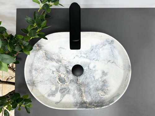 Умывальник (раковина) VBI VERONA 50 GRANIT MATT накладной