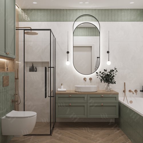 Умывальник (раковина) VBI VERONA 50 WHITE накладной