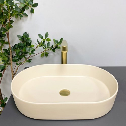 Умывальник (раковина) VBI VERONA 60 BEIGE MATT накладной