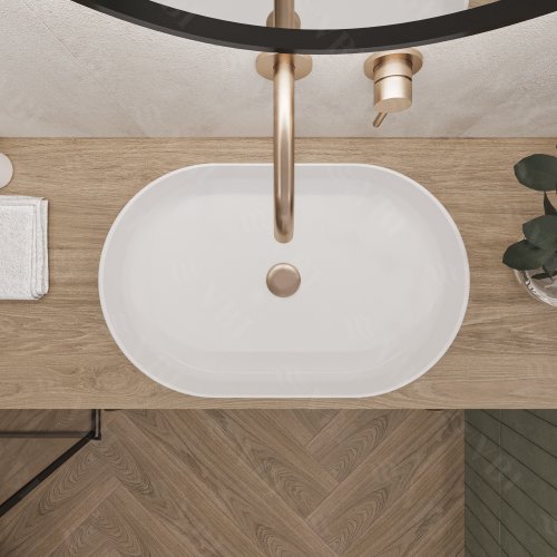 Умивальник (раковина) VBI VERONA 60 WHITE накладний