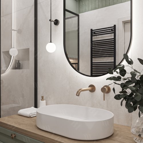 Умивальник (раковина) VBI VERONA 60 WHITE накладний