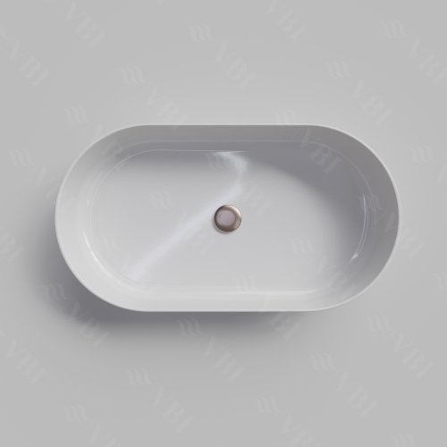 Умивальник (раковина) VBI VERONA 70 WHITE накладний