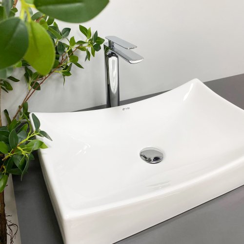 Умивальник (раковина) VBI VIAREGGIO WHITE накладний